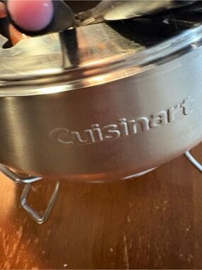Cuisinart Silver Stainless Steel Saucepan with Lid